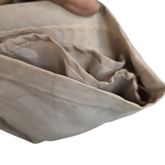 Silk Pants Size 11 Lined Beige by Always Evolution Vintage Deadstock New - Picture 5 of 12